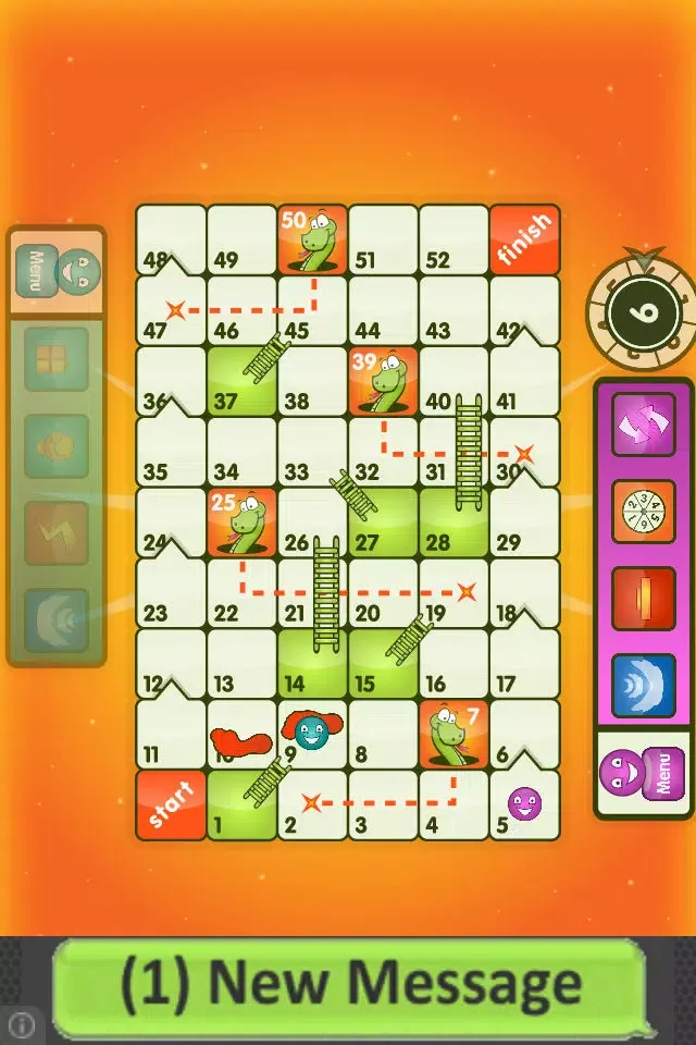 Zrzuty ekranu Laddersnake Free - Snakes and Ladders