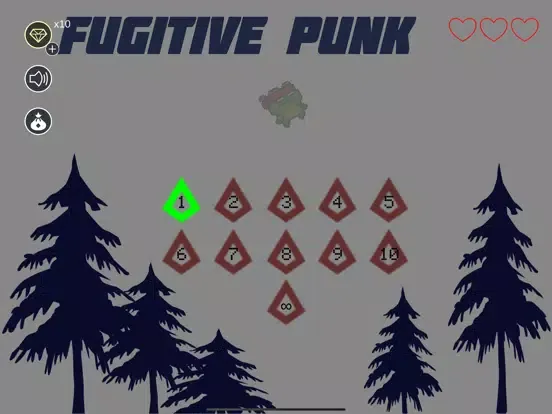 Ảnh chụp màn hình của Fugitive Punk iPad 