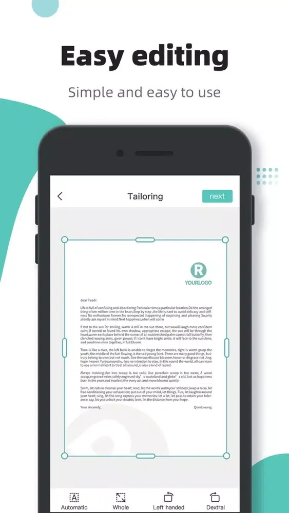 Scanner-Image to text Screenshots