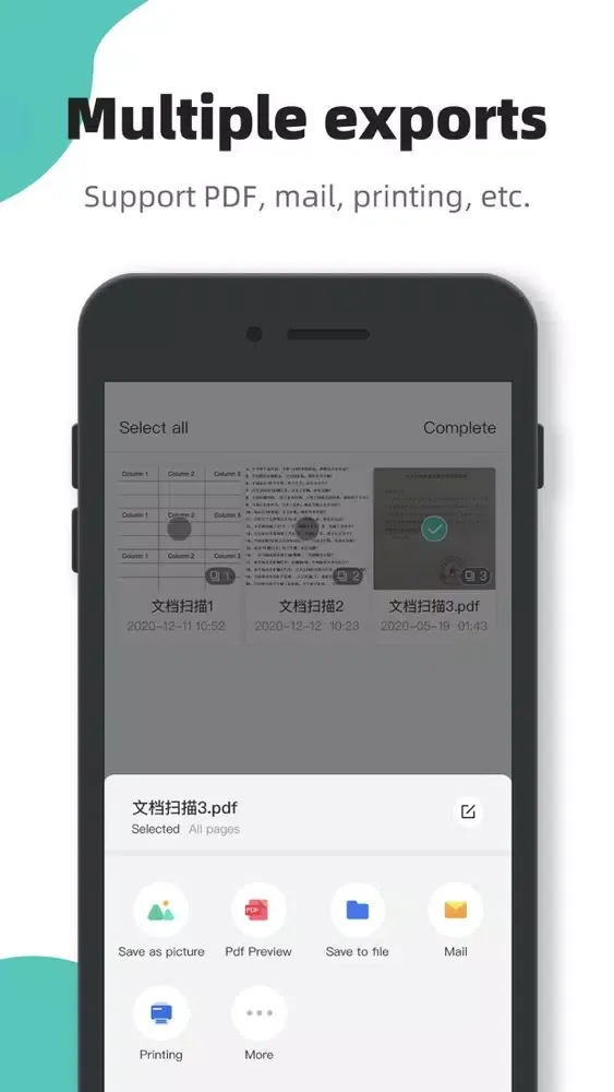 Scanner-Image to text Screenshots