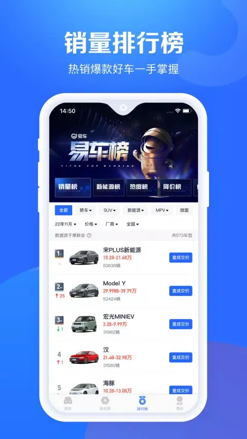 Capturas de tela do 汽车报价大全