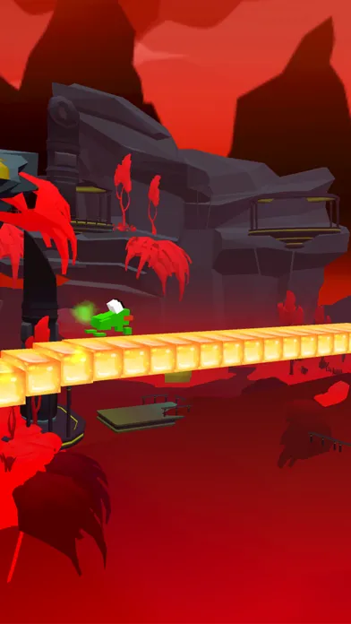 Frog Run-rush Jump On Helix Screenshots