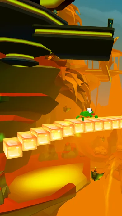 Frog Run-rush Jump On Helix Screenshots