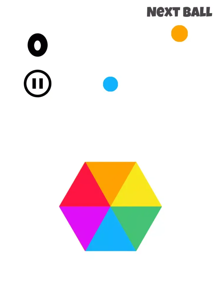 Capturas de tela do CrazyRotate-happly（颜色球与方块） iPad 