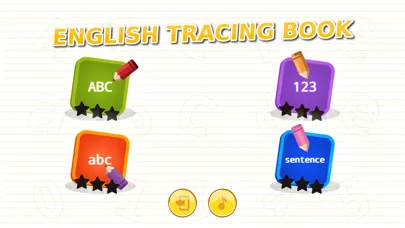 English Tracing Book 스크린샷