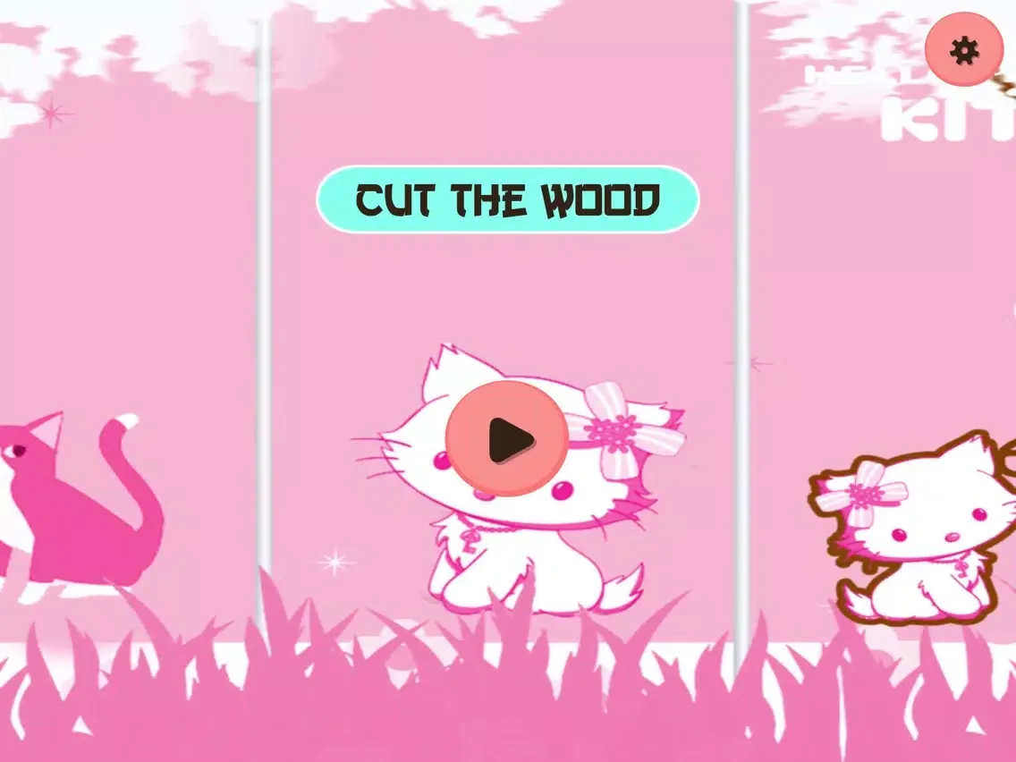 Captures d'écran de Cat and wood- crazy fingertips cut wood iPad 