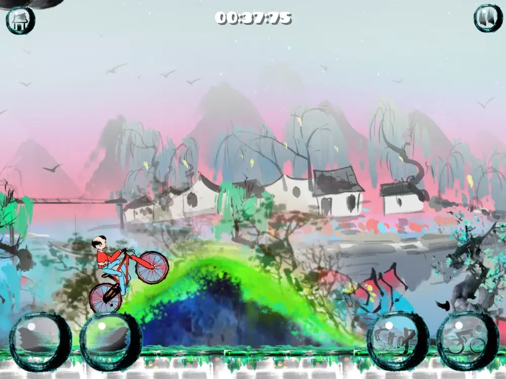 Captures d'écran de Ink bike iPad 