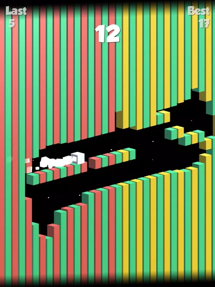 Jumping Cube - switch gravity games iPad  Screenshots