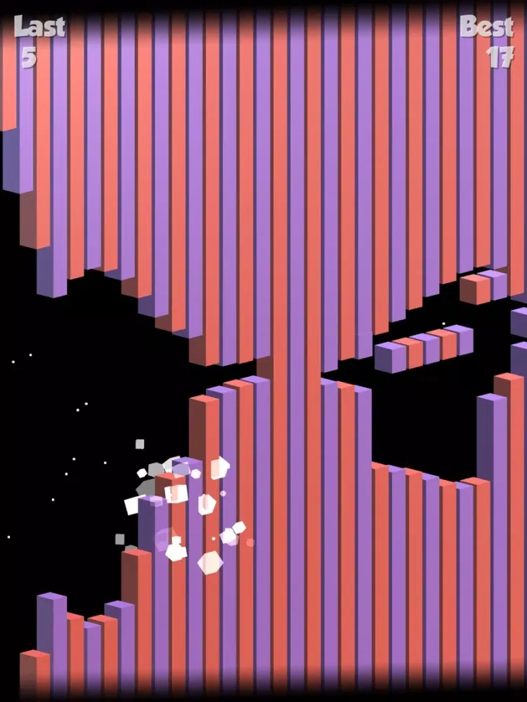 Jumping Cube - switch gravity games iPad  Screenshots