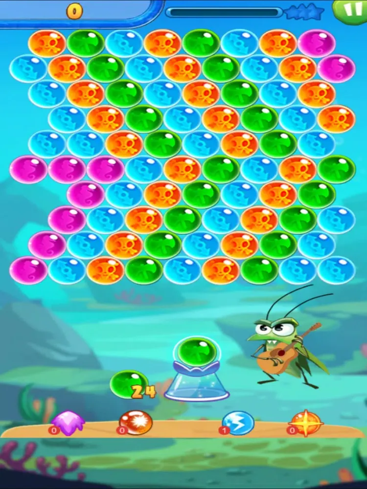 Capturas de tela do Pop Bubble Pirate-Free Bubble Pop Shooting Mania iPad 