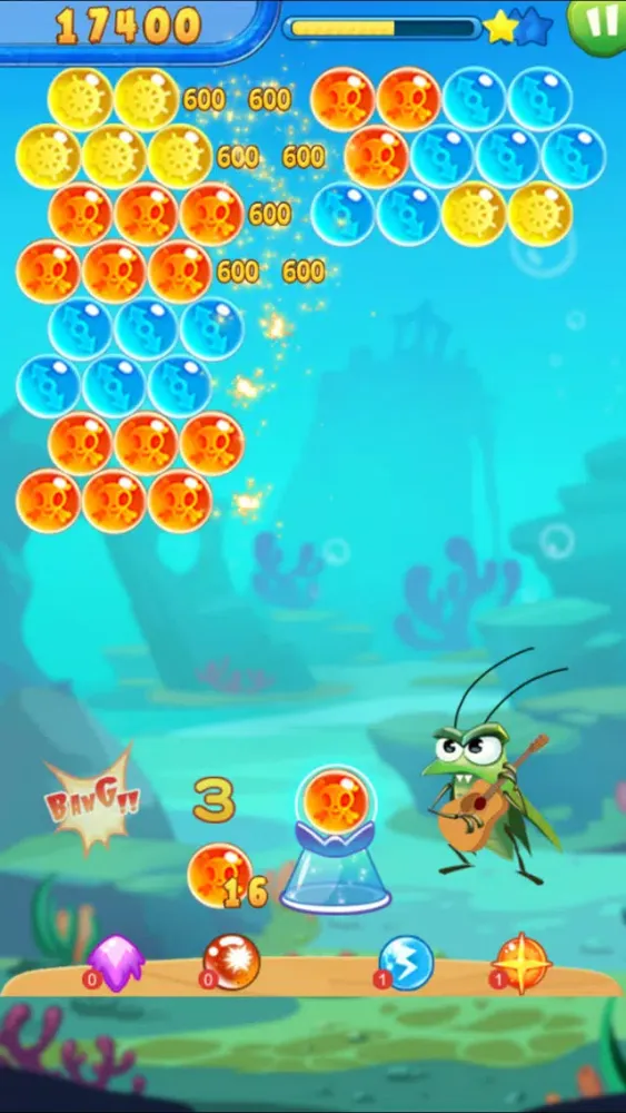 Capturas de tela do Pop Bubble Pirate-Free Bubble Pop Shooting Mania