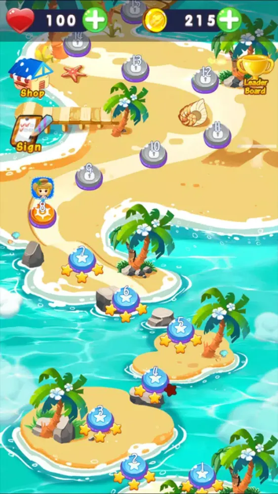 Capturas de tela do Pop Bubble Pirate-Free Bubble Pop Shooting Mania