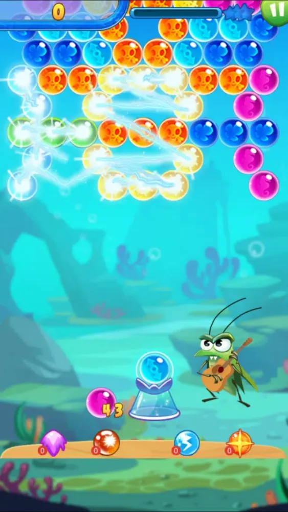 Capturas de tela do Pop Bubble Pirate-Free Bubble Pop Shooting Mania