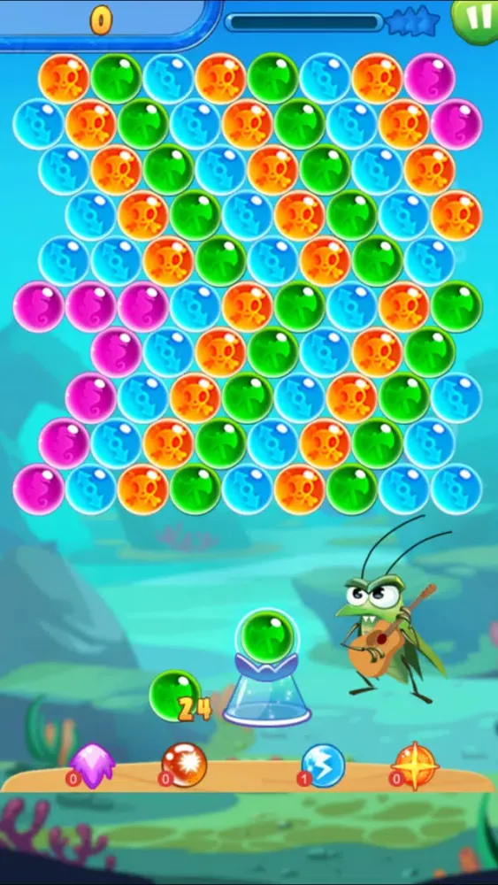 Capturas de tela do Pop Bubble Pirate-Free Bubble Pop Shooting Mania