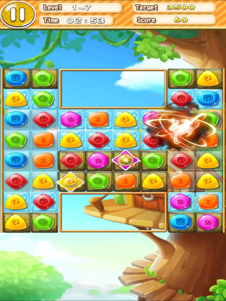 Tangkapan layar Jewel Mania Sugar Blast-Fun Soda Candy Blitz,Match 3 crush puzzle game iPad 