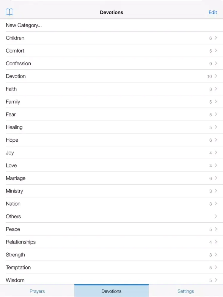Capturas de pantalla de Prayer App - Christian Journal iPad 
