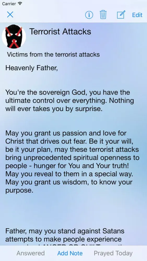 Capturas de pantalla de Prayer App - Christian Journal