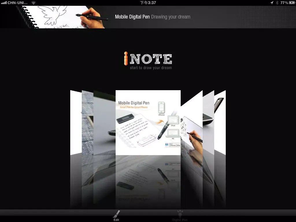 Скриншоты iNote HD iPad 