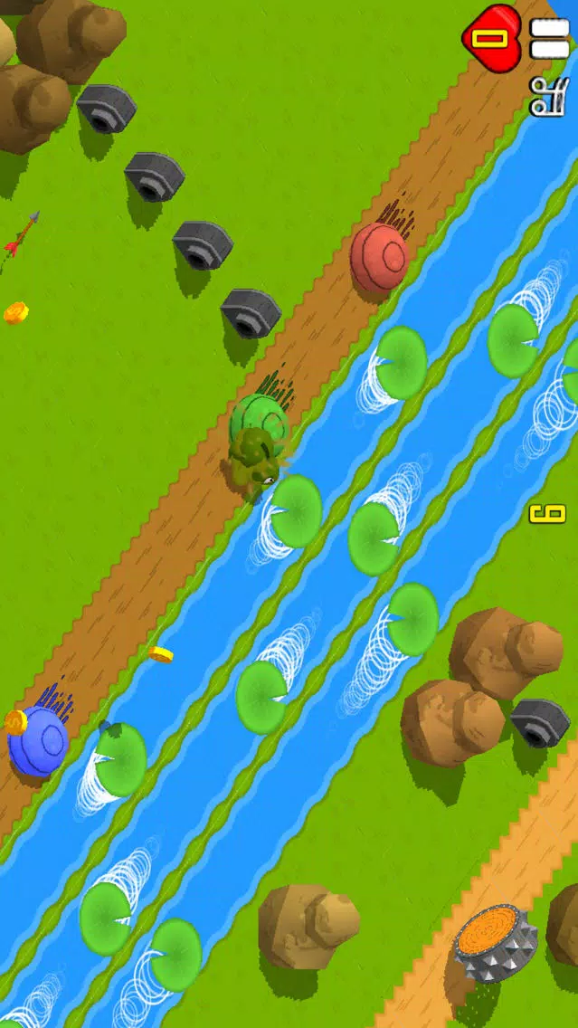Travel Frog Adventure スクリーンショット