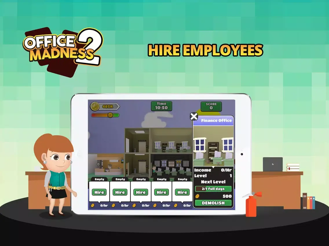 Office Madness 2: Corporation iPad  Screenshots