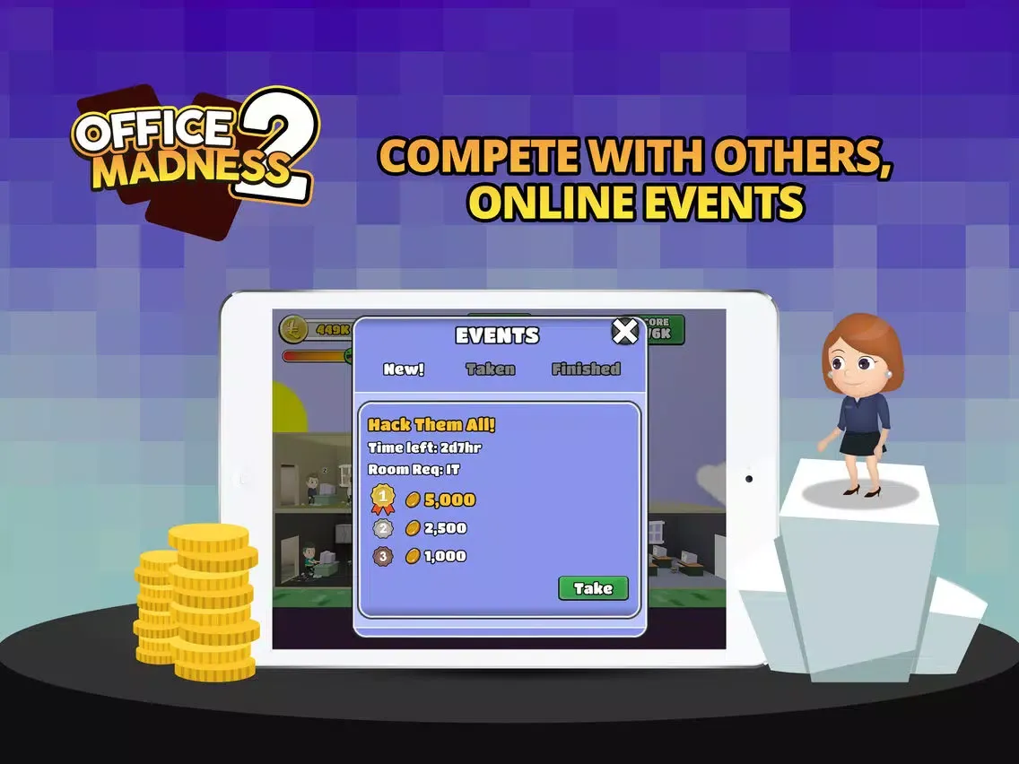 Office Madness 2: Corporation iPad  Screenshots