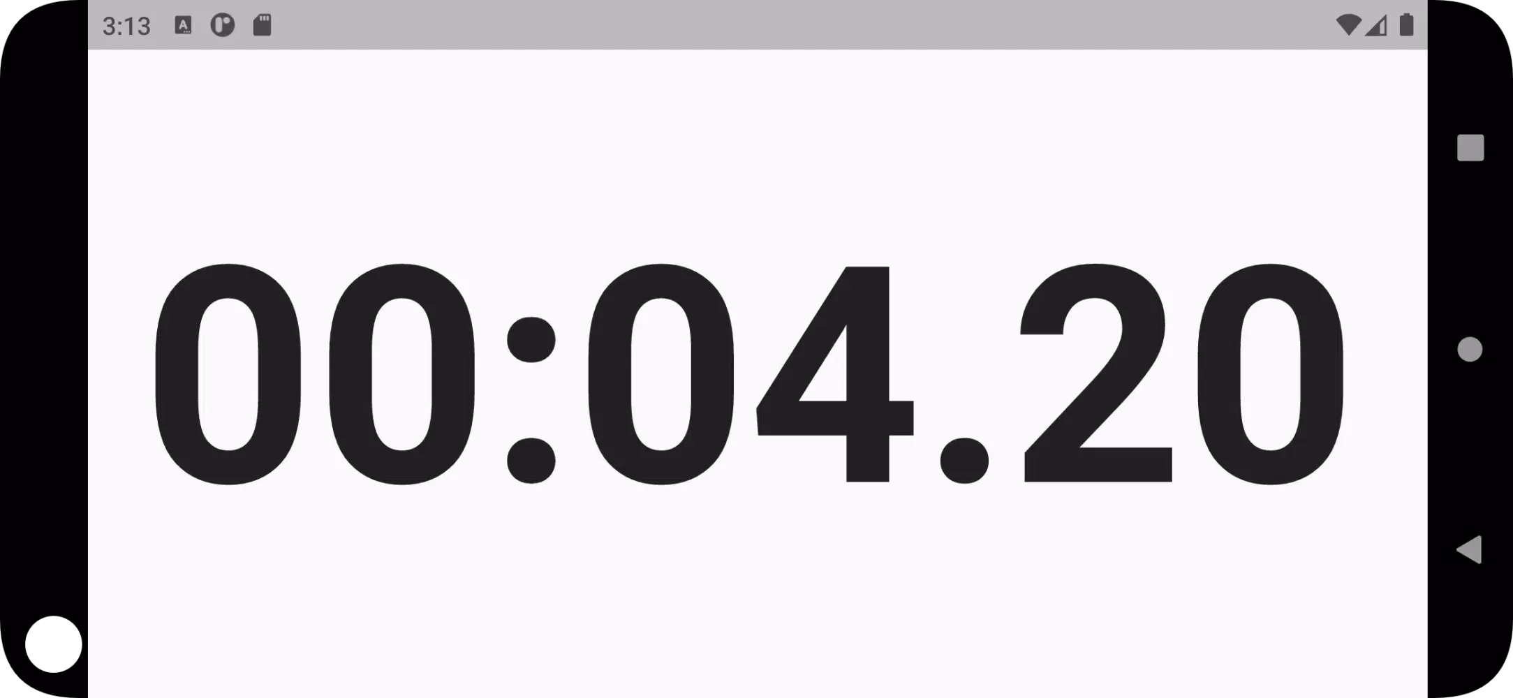 Screenshot di Speed Cube Timer(Rubik's Cube)