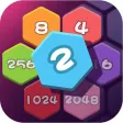 Superhex 2048 elimination game
