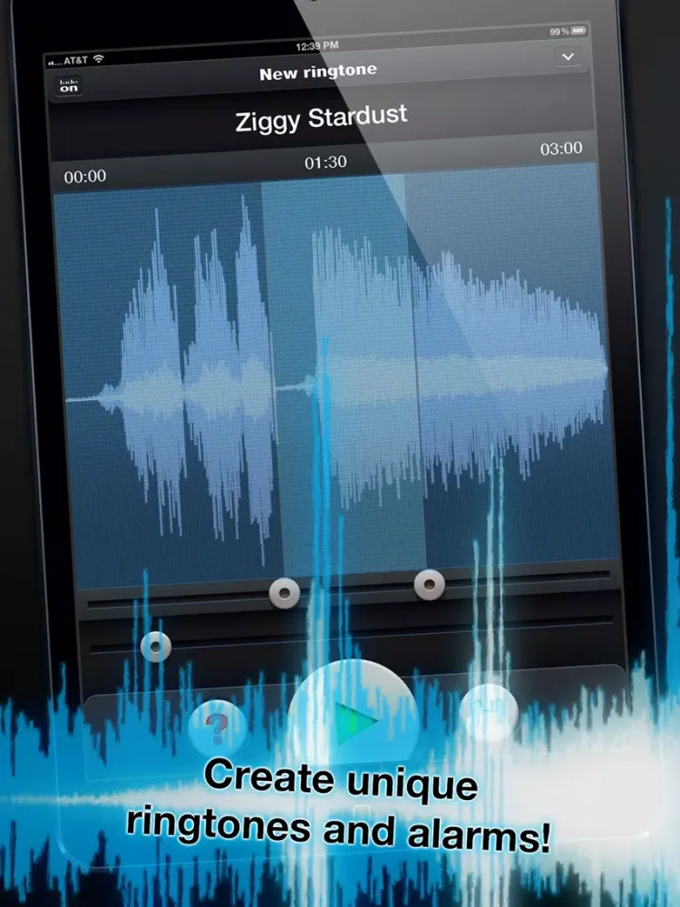 صور Ringtone Apps Music Cutter Pro iPad 