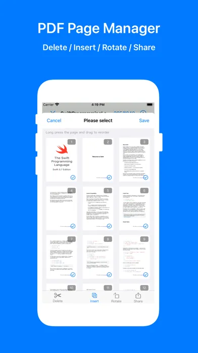 ภาพหน้าจอของ PDF Mpjex - Editor for pdf