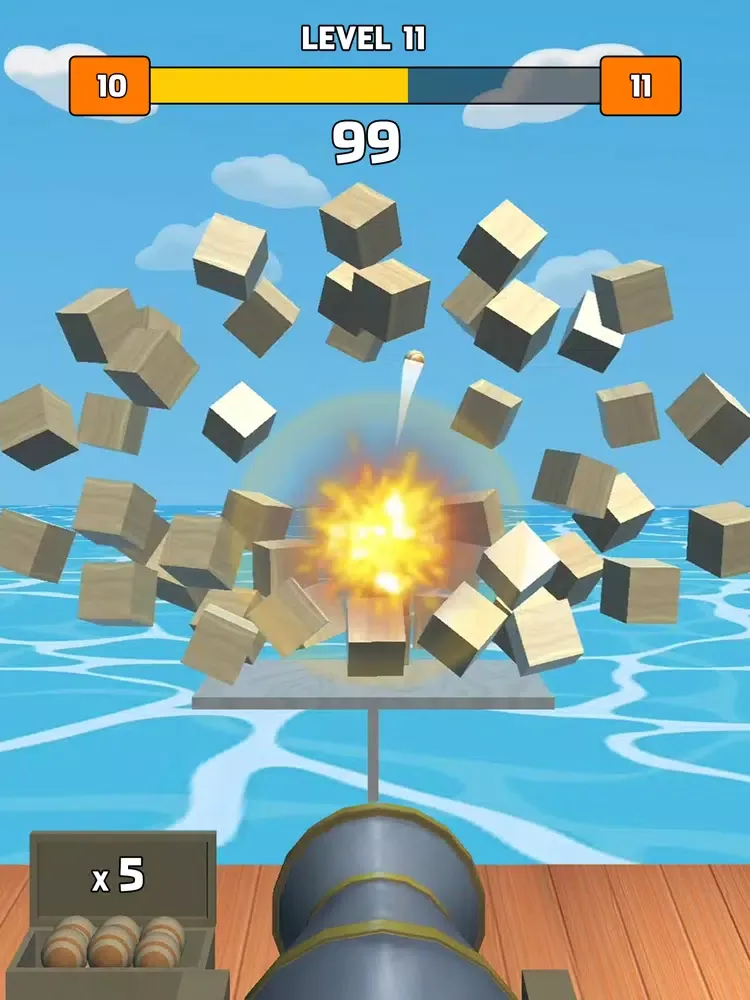 Knock‘em down: Ball Shooting iPad 应用截图