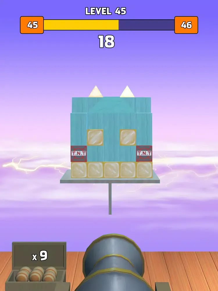 Knock‘em down: Ball Shooting iPad 应用截图