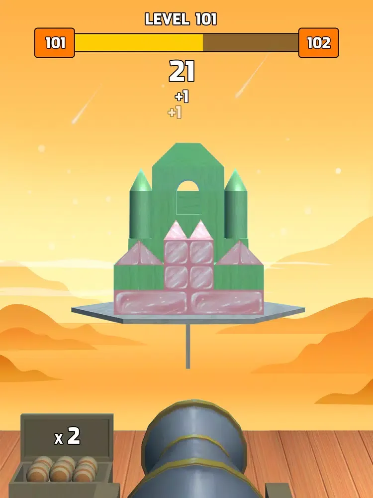 Knock‘em down: Ball Shooting iPad 应用截图