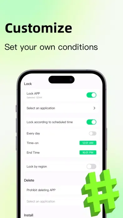 Tangkapan skrin App Blocker - App Lock