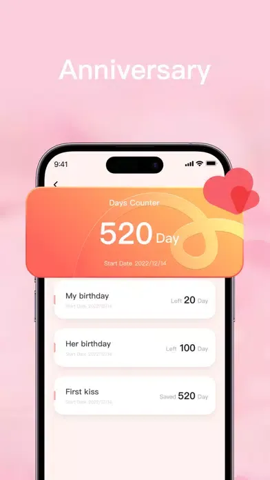 Love Days - My Love Counter Screenshots