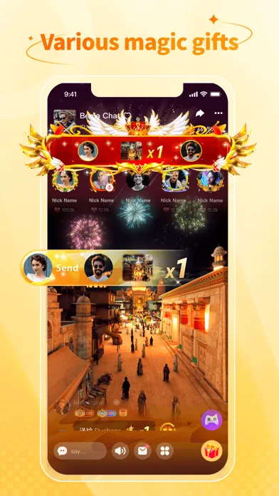 Скриншоты Beela Chat -Voice Chat Rooms
