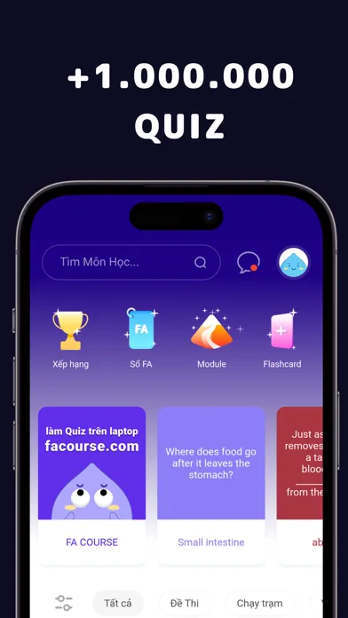 FA Quiz - Trắc nghiệm Y Khoa Screenshots