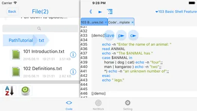 ภาพหน้าจอของ bashi$ - programming language