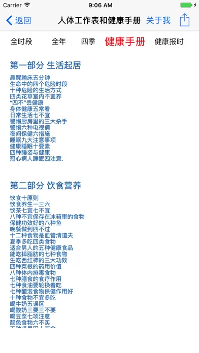 中医经络穴位注流和人体工作表 スクリーンショット
