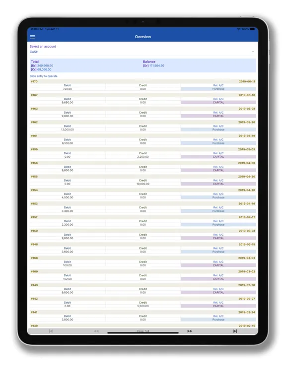 Ảnh chụp màn hình của C9Book iPad 