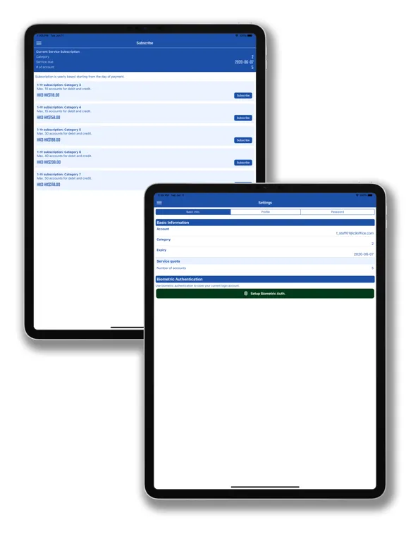 Ảnh chụp màn hình của C9Book iPad 