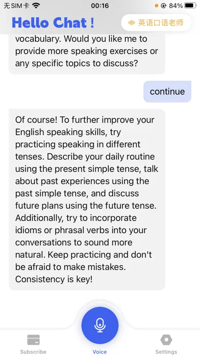 Screenshot di Hello Chat - Voice Assistant