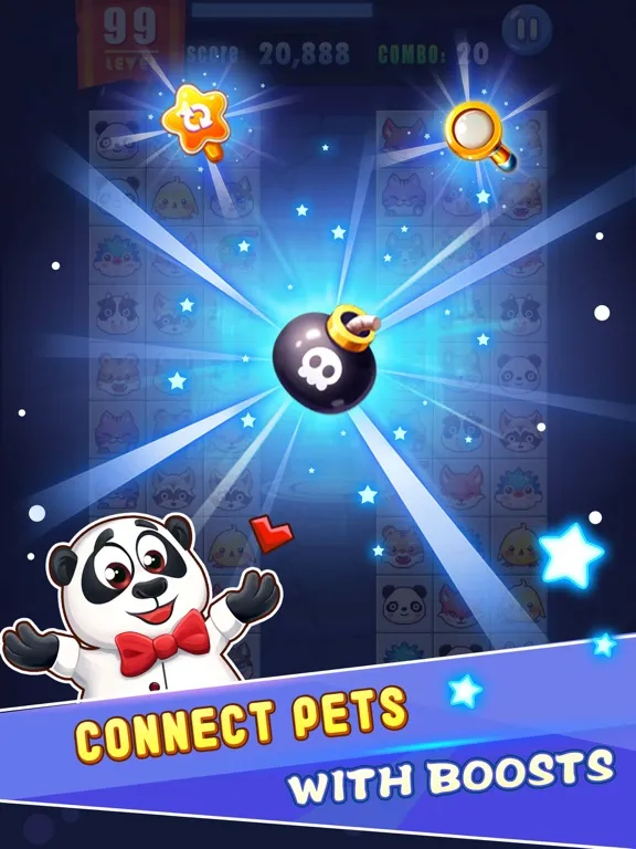 Capturas de tela do Onet Connect - Pet link Puzzle iPad 
