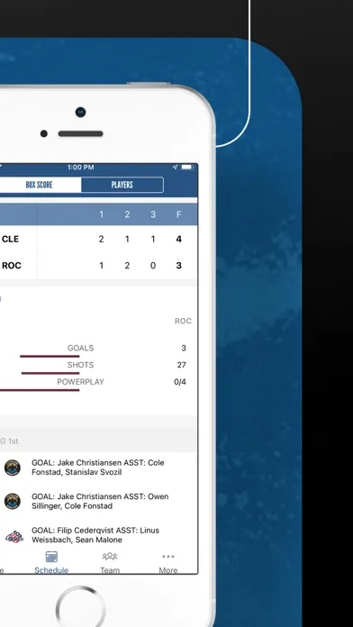 Tangkapan layar Cleveland Monsters