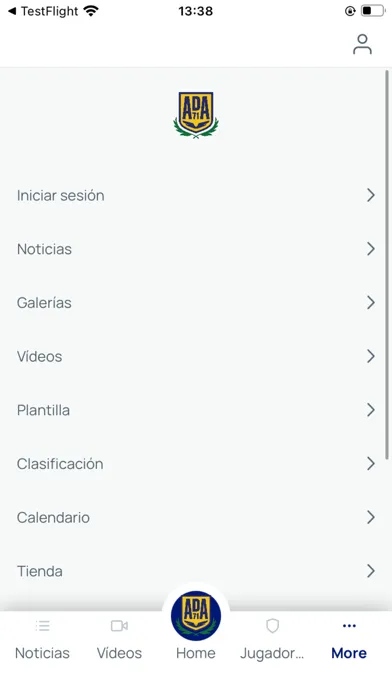 Tangkapan layar AD Alcorcón - App Oficial