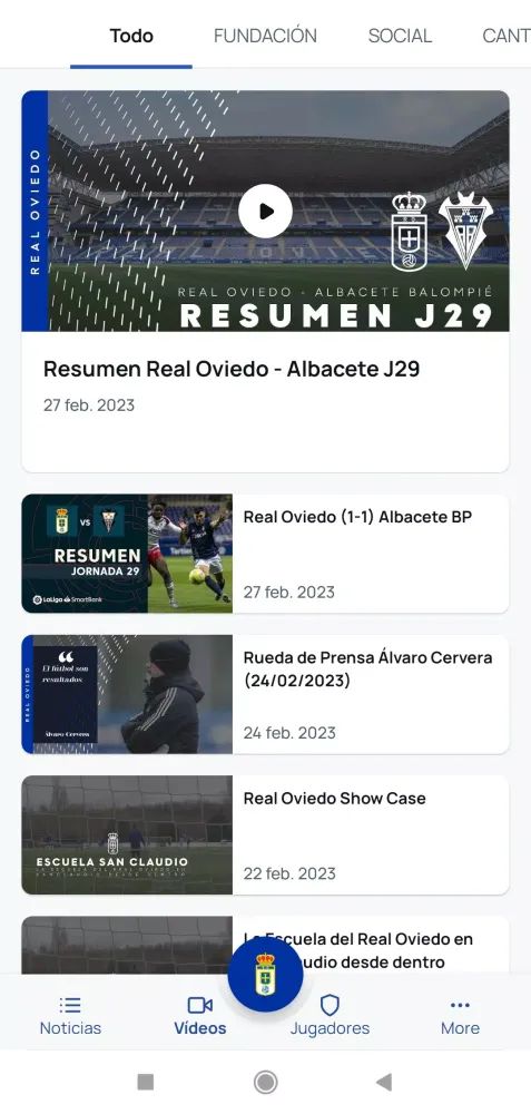 Real Oviedo 스크린샷