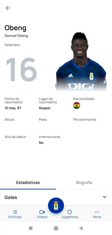 Real Oviedo 스크린샷