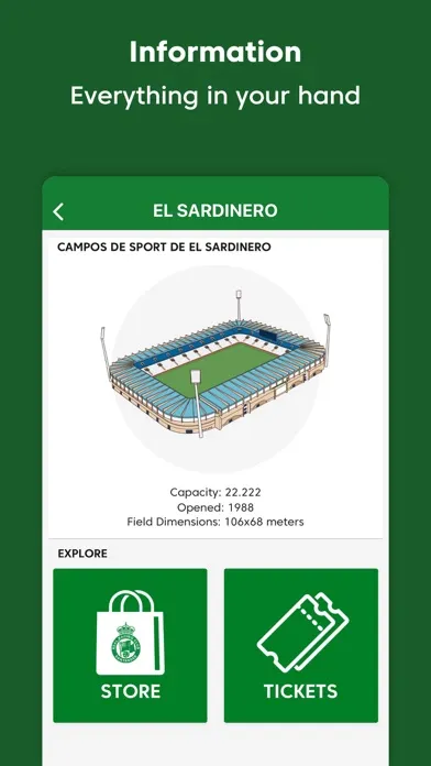 Capturas de pantalla de Racing - App Oficial