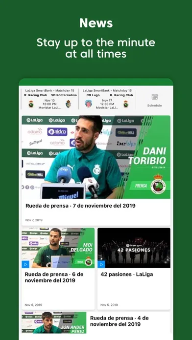 Capturas de pantalla de Racing - App Oficial
