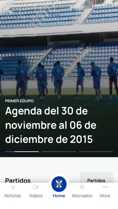 Club Deportivo Tenerife - App Ekran Görüntüleri