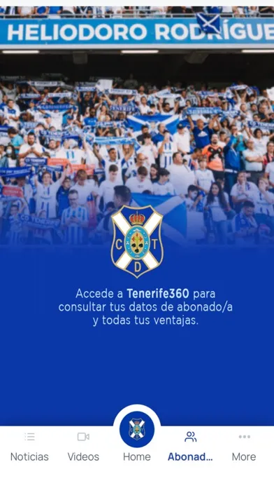 Club Deportivo Tenerife - App Ekran Görüntüleri